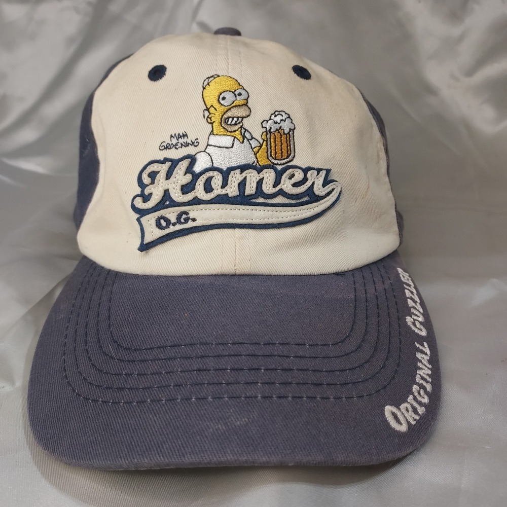 2004 OG Original‎ Guzzler The Simpsons Hat 100% Cotton Some Discoloration